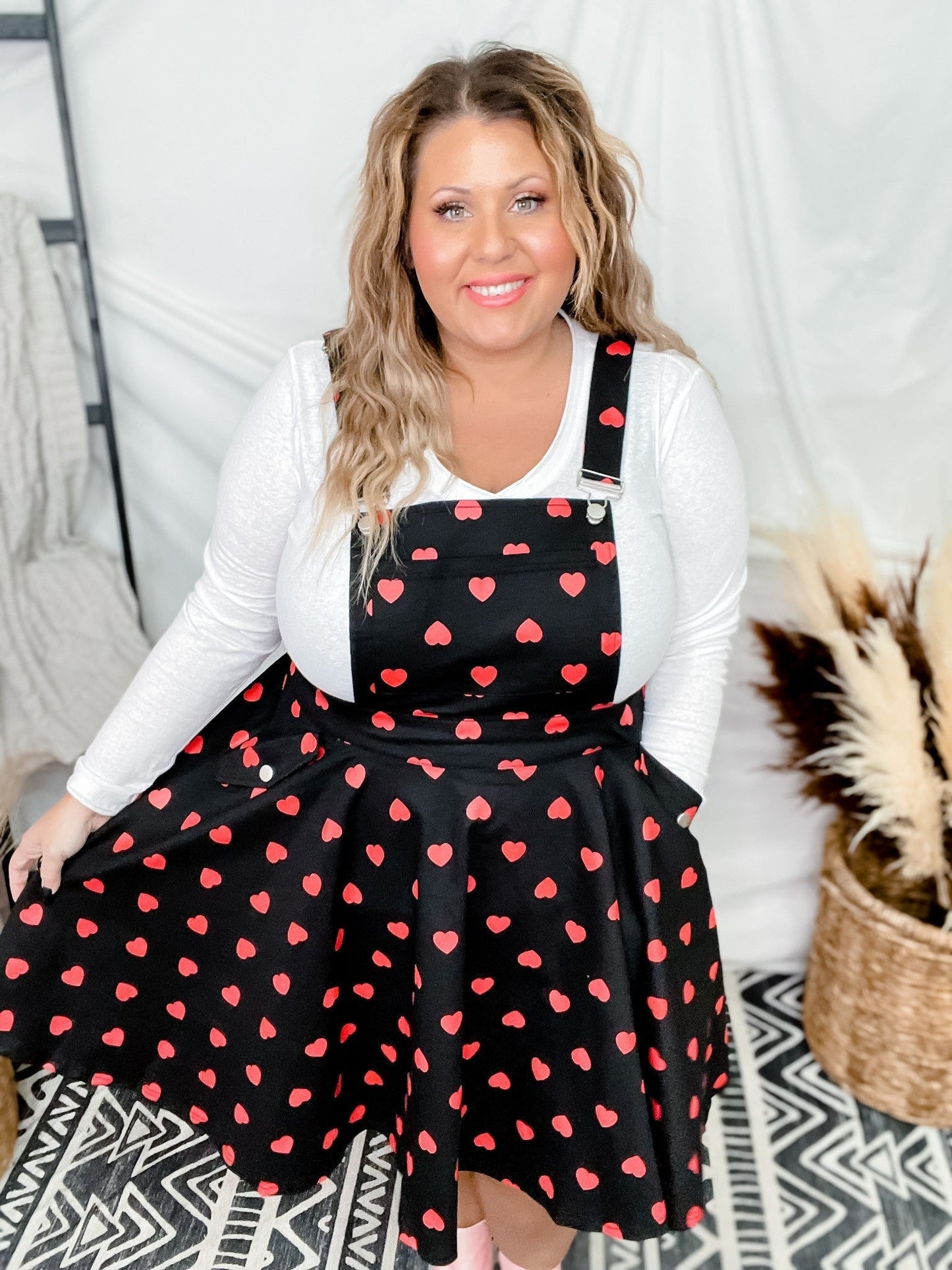 Brionne Pinafore Overall Skirt *Final Sale* - Whiskey Skies