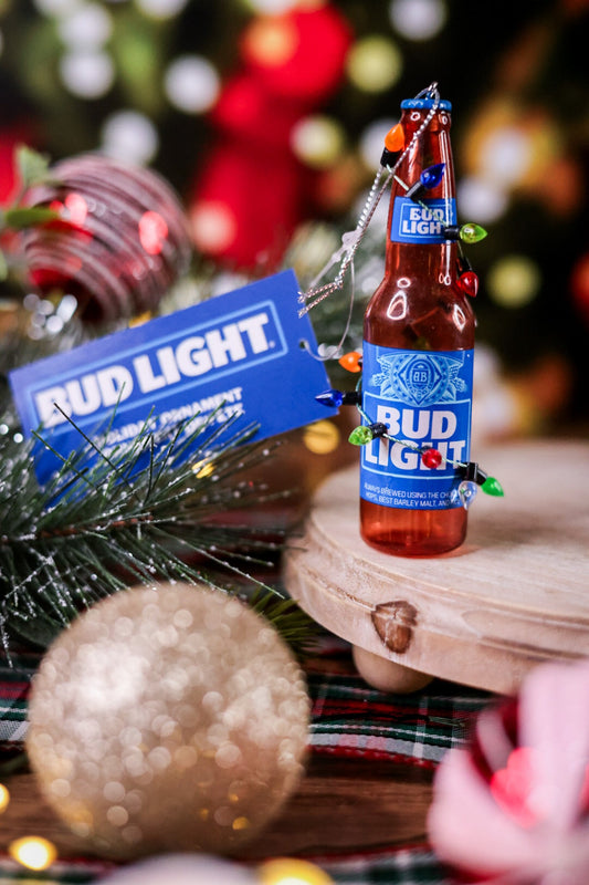 Bud Light Christmas Ornament - Whiskey Skies