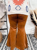 Camel Corduroy Flared Pants - Whiskey Skies - SAINTS & HEARTS