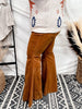 Camel Corduroy Flared Pants - Whiskey Skies - SAINTS & HEARTS