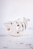 Ceramic Shark Candle Holder - Whiskey Skies