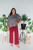 Charcoal Grey Essential Top - Whiskey Skies