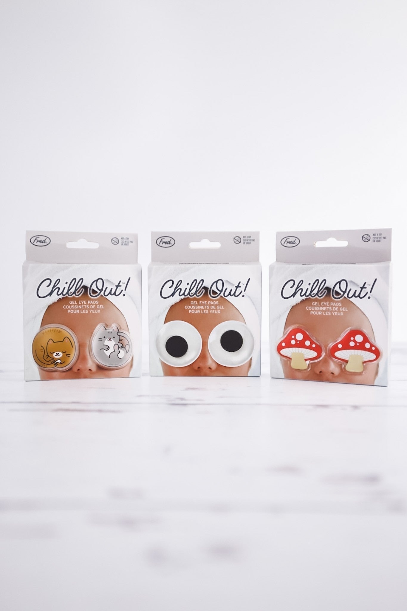 Chill Out Gel Eye Pads - Googly Eyes