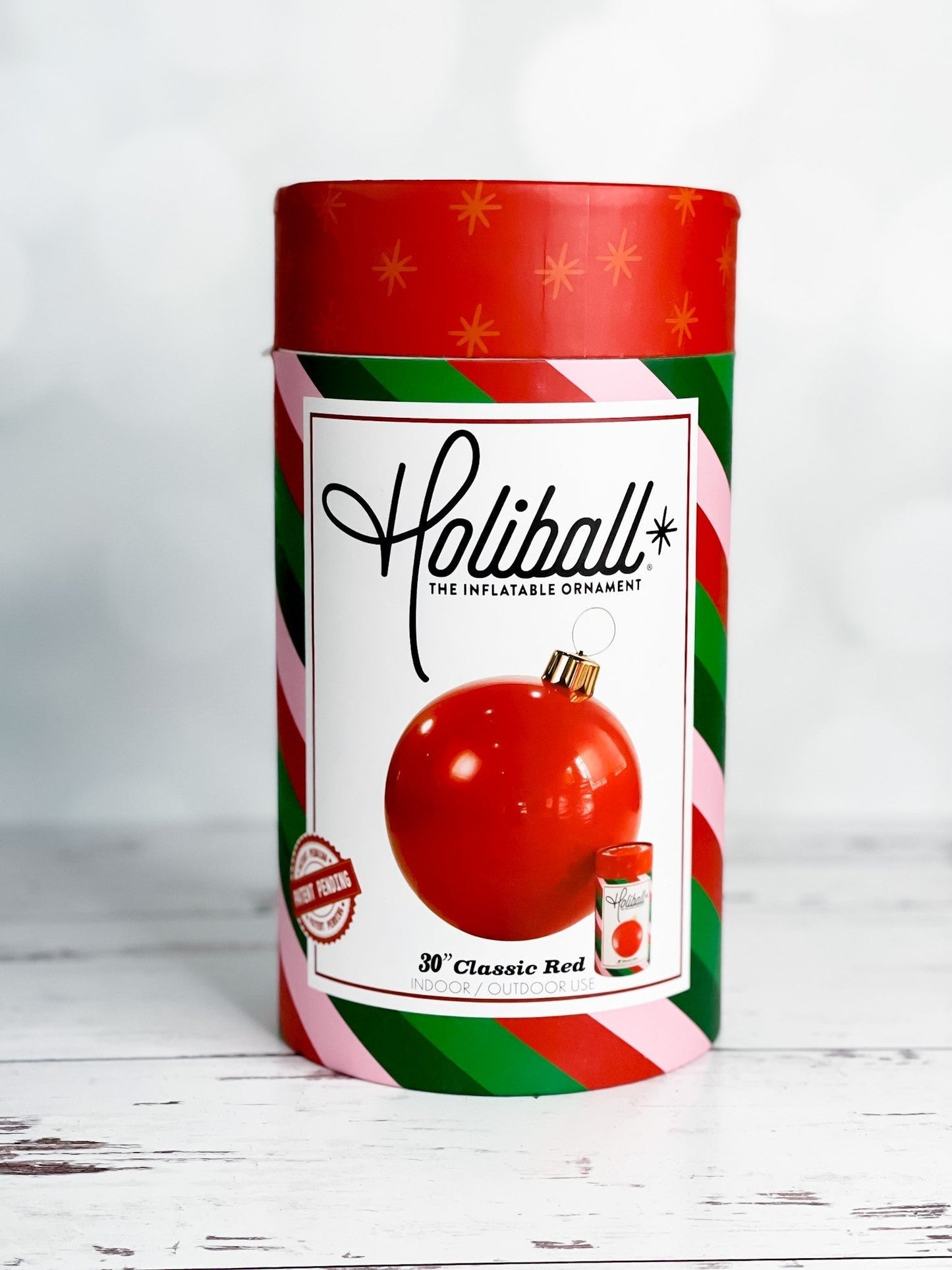 Classic Red Holiball 30" - Whiskey Skies