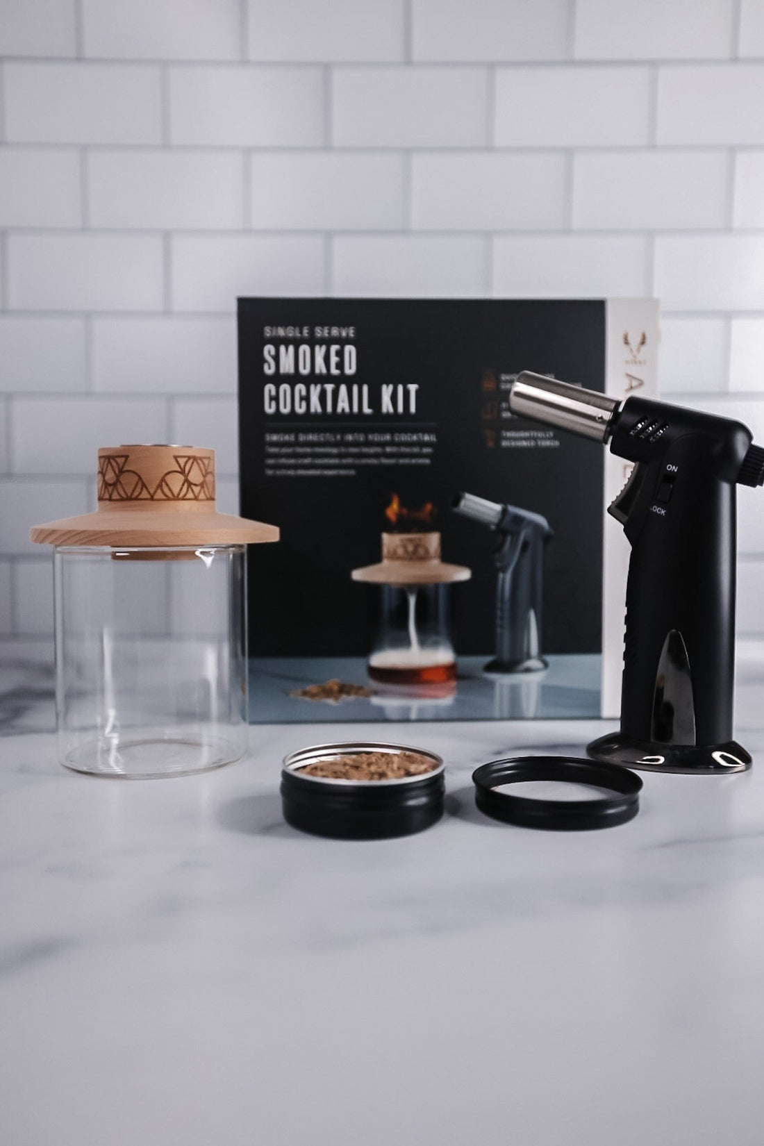 Cocktail Single Serve Smoker Kit - Whiskey Skies - TRUE BRANDS