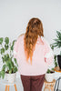 Color Block Knitted Cardigan W/ Button Down Front - Whiskey Skies