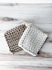 Crocheted Pot Holder Set - Whiskey Skies