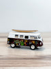 Diecast 62'  VW Bus With Surfboard (4 Colors)