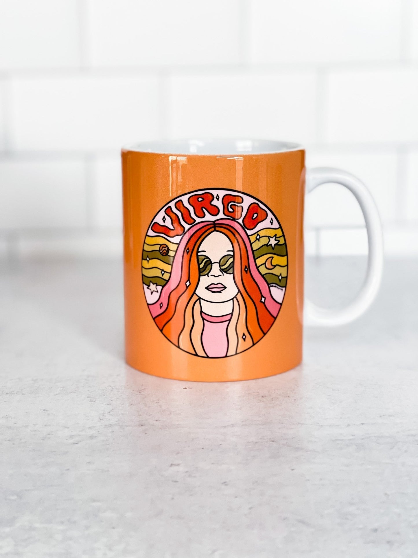 Doodle Zodiac Coffee Mugs (12 Styles) *Final Sale* - Whiskey Skies