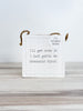 Dramatic/Good Things Double Sided Hanging Sign