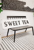 Embossed Metal Sweet Tea Sign - Whiskey Skies