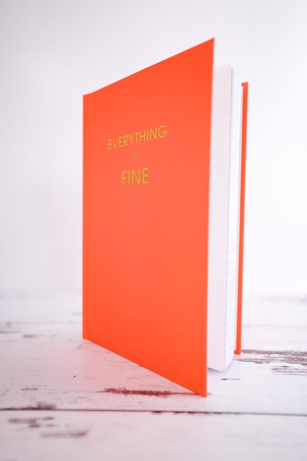 Everything Is Fine Journal - Whiskey Skies