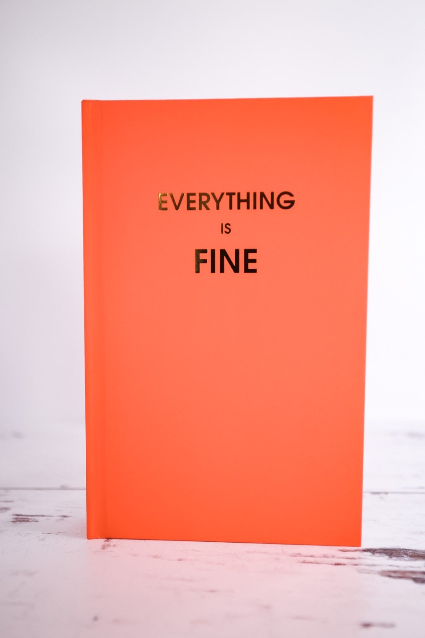 Everything Is Fine Journal - Whiskey Skies