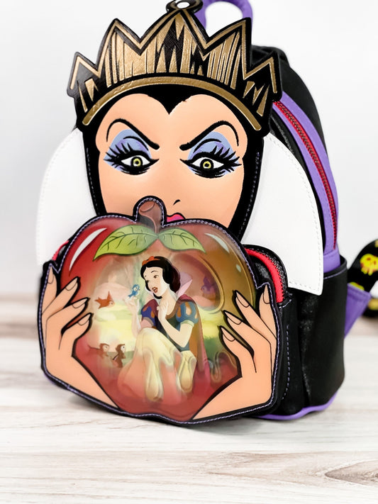 Evil Queen Apple Mini Backpack - Whiskey Skies