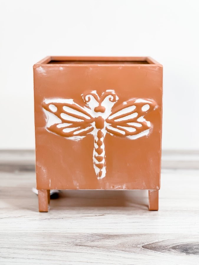 Faux Terracotta Butterfly/Dragonfly Planters (2 Styles) - Whiskey Skies