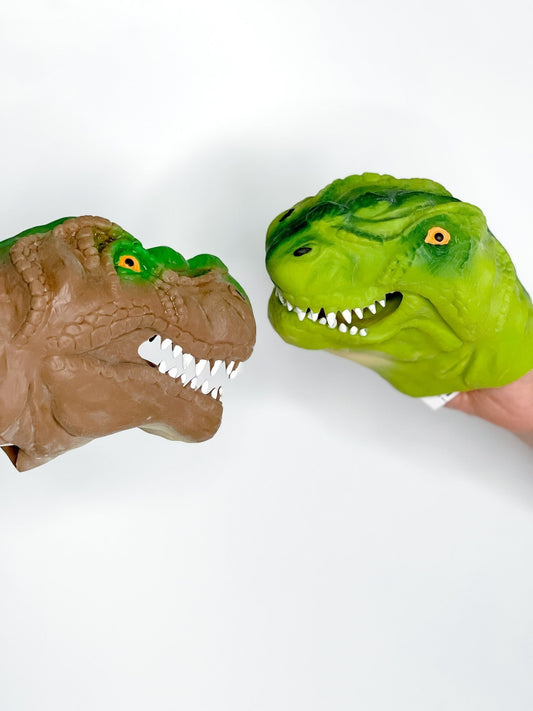Fierce Dinosaur Hand Puppet (2 Colors) - Whiskey Skies