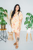 Floral Print Babydoll Dress - Whiskey Skies - ANDREE BY UNIT