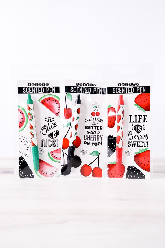 Fruity Fun Scented Pens (3 Styles) - Whiskey Skies