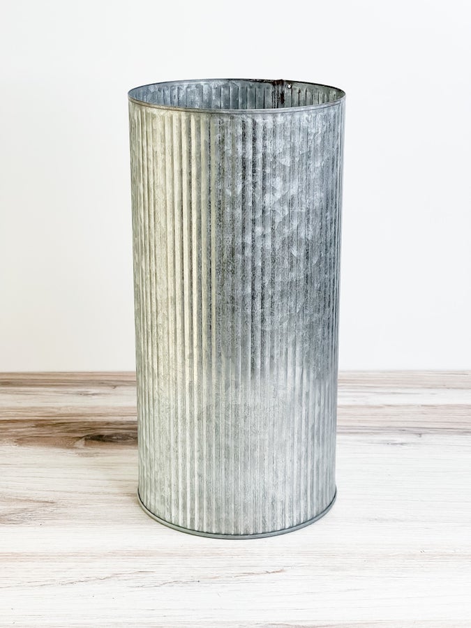 Galvanized Containers (Three Sizes) - Whiskey Skies