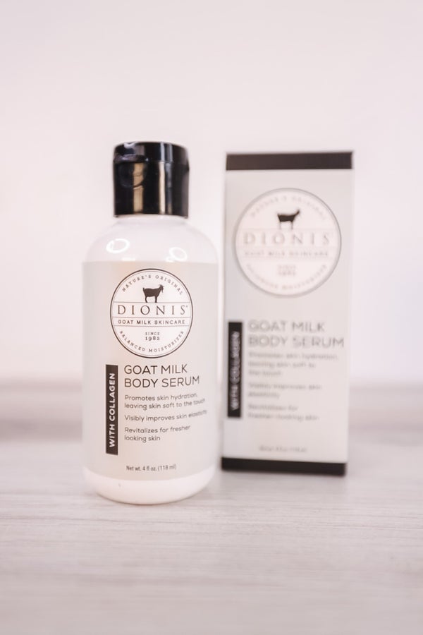 Goat Milk Body Serum with Collagen - Whiskey Skies