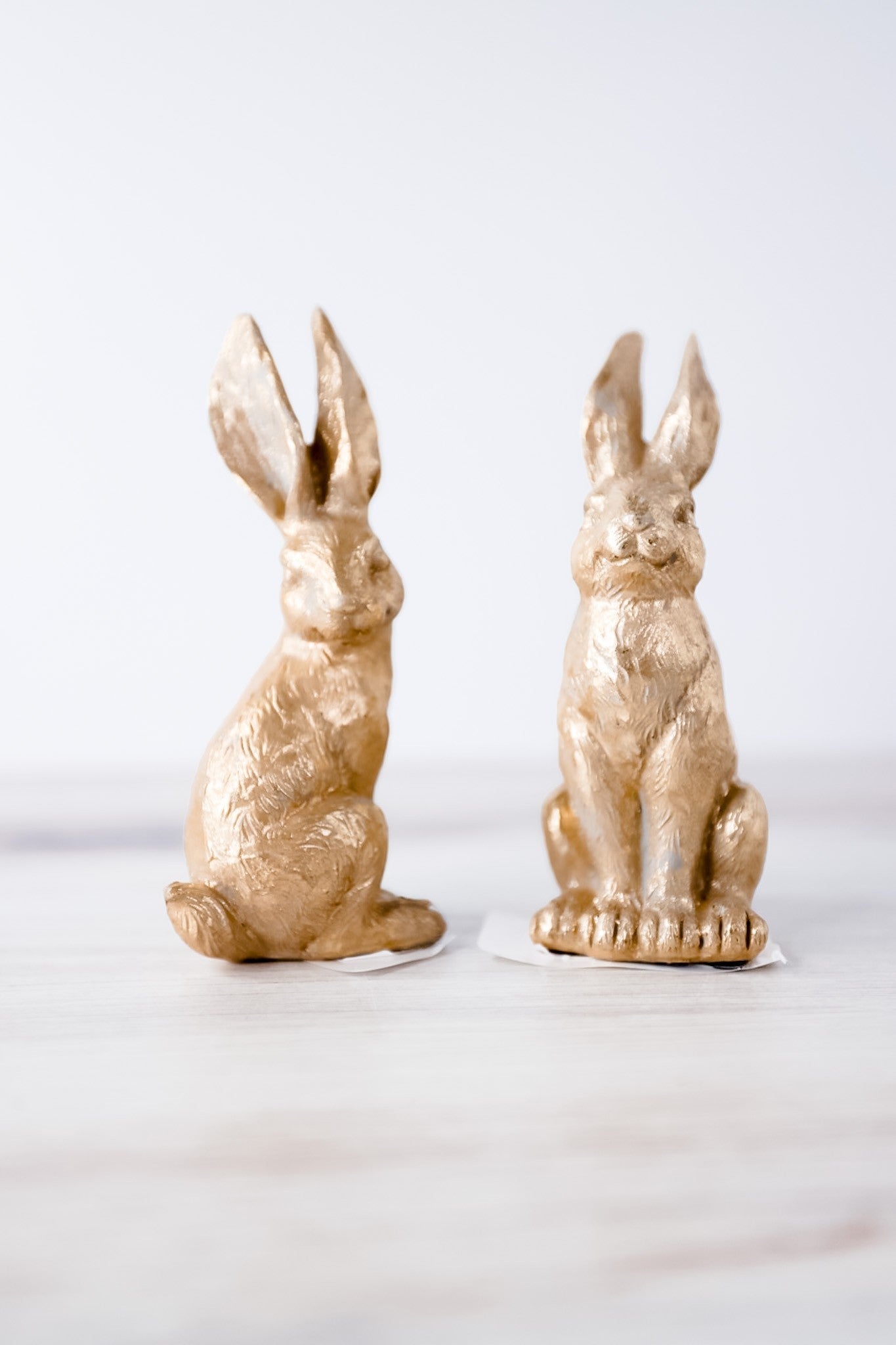 Gold Leaf Rabbit (2 Styles) *Final Sale* - Whiskey Skies