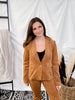 Golden Brown Corduroy Murphy Blazer - Whiskey Skies - UNIQUE VINTAGE