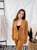 Golden Brown Corduroy Murphy Blazer - Whiskey Skies - UNIQUE VINTAGE