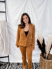 Golden Brown Corduroy Murphy Blazer - Whiskey Skies - UNIQUE VINTAGE