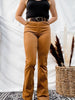 Golden Corduroy Tyler Pants - Whiskey Skies - UNIQUE VINTAGE