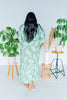 Green Palm Kaftan Maxi Dress - Whiskey Skies