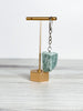 Green Quartz Keychain *Final Sale* - Whiskey Skies