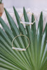 Hammered Gold Hoop Earrings - Whiskey Skies