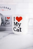Heart Cat Bowl & Mug Set - Whiskey Skies