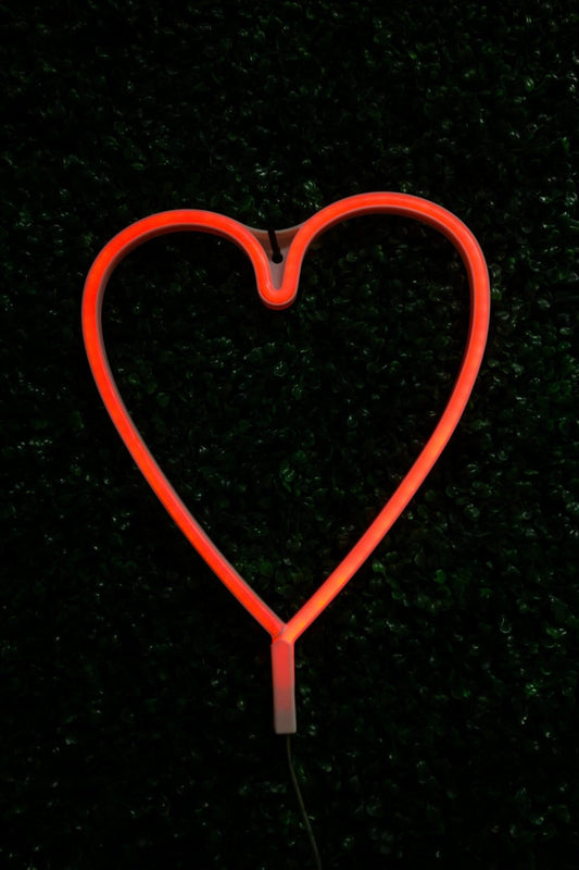 Heart LED Neon Lamp - Whiskey Skies