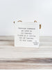 Heaven/Remember Things Double Sided Hanging Sign