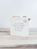 Heaven/Remember Things Double Sided Hanging Sign