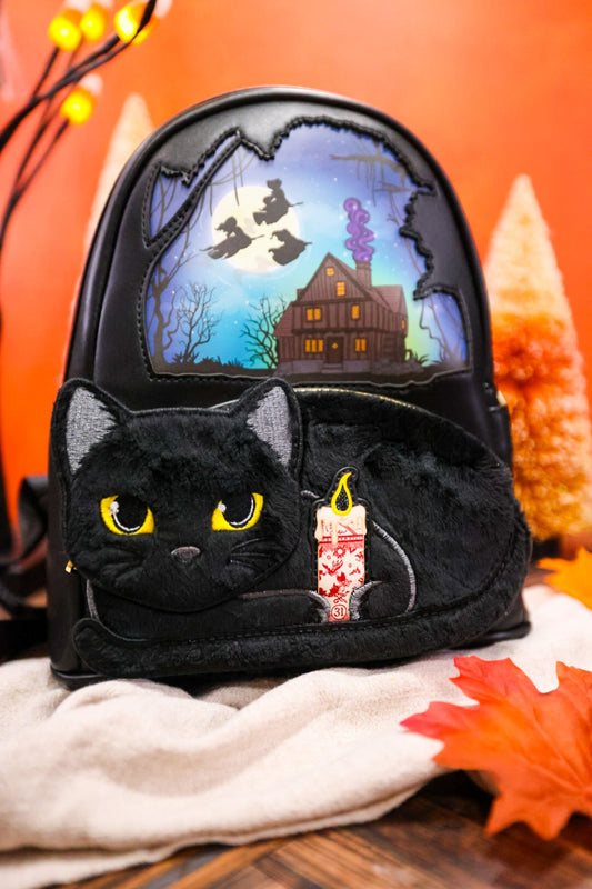 Hocus Pocus Binx Mini Backpack - Whiskey Skies