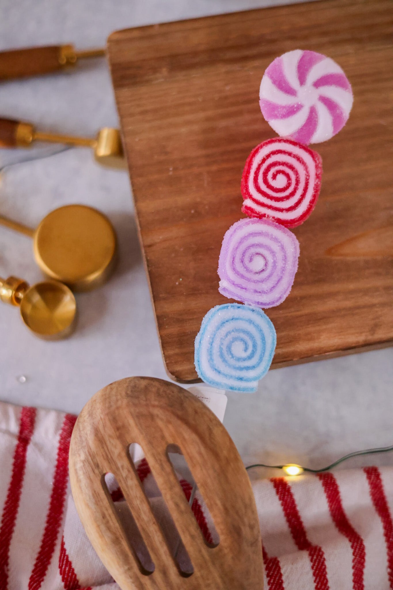 Holiday Candy Decoration Picks (Six Colors) - Whiskey Skies