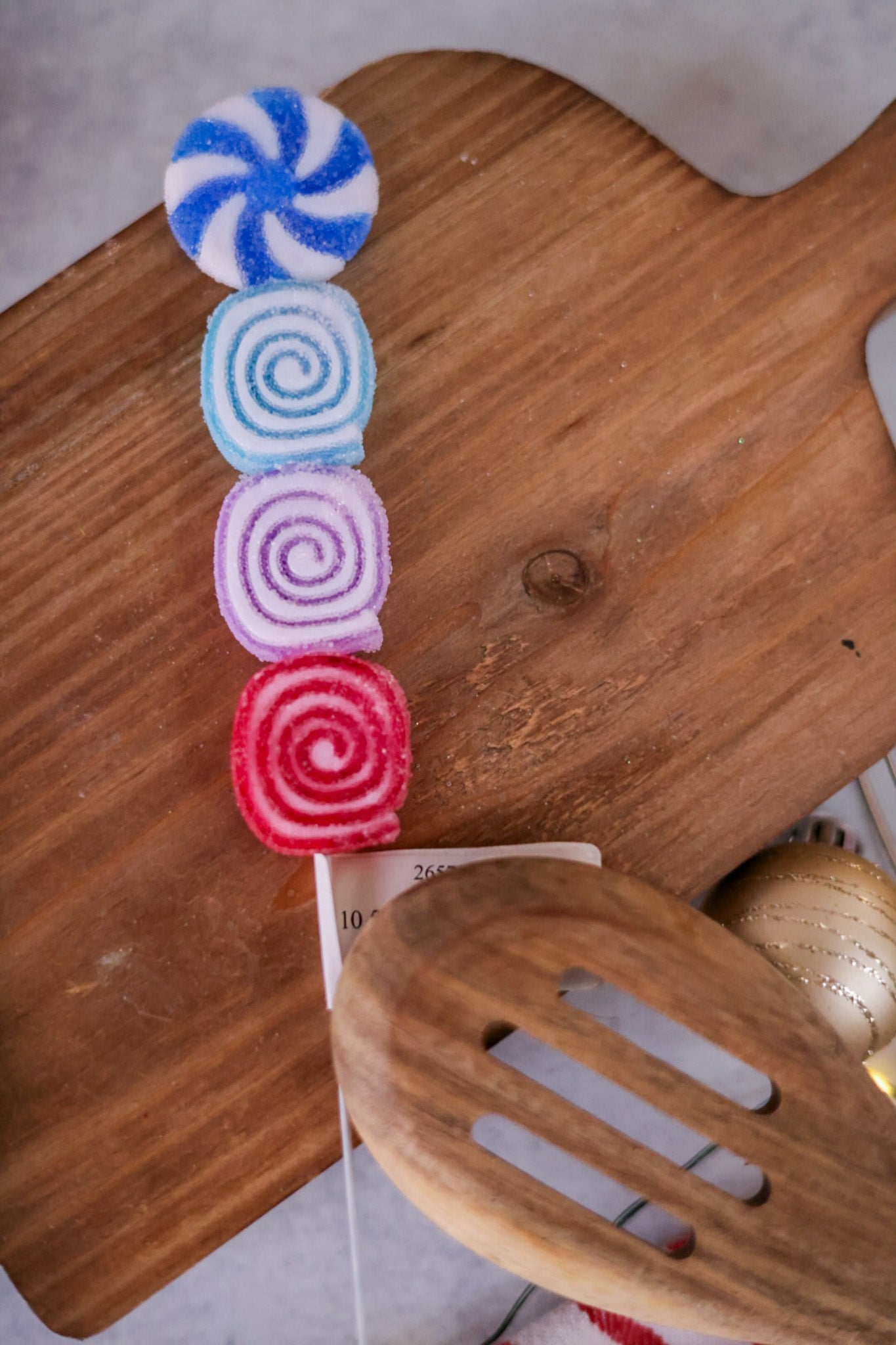Holiday Candy Decoration Picks (Six Colors) - Whiskey Skies