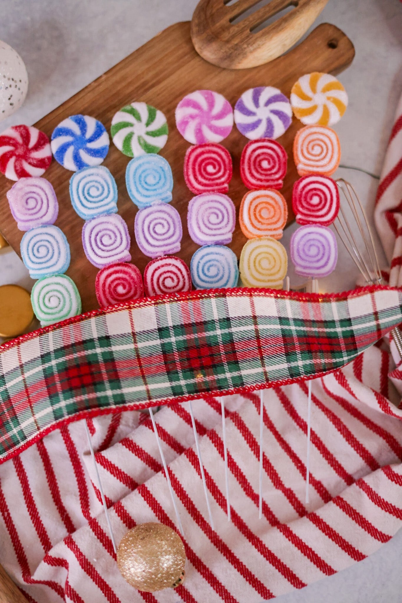 Holiday Candy Decoration Picks (Six Colors) - Whiskey Skies