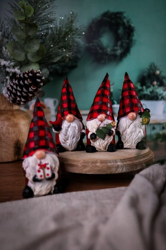 Holiday Gnome Figurines (4 Styles) - Whiskey Skies