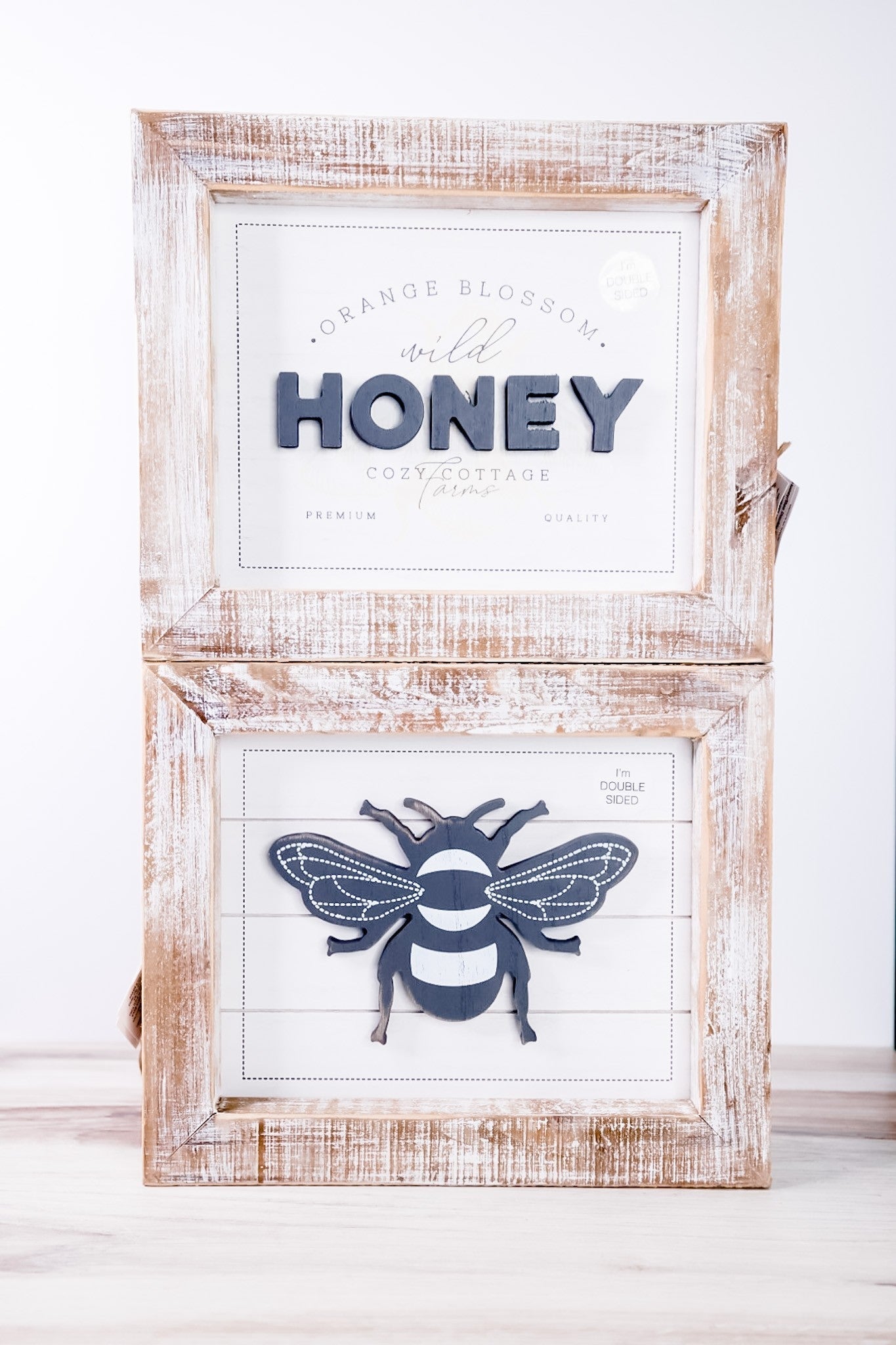 Honey/Bee Double Sided Sign - Whiskey Skies