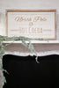 Hot Cocoa & Fresh Flowers Double Sided Sign - Whiskey Skies