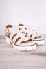 Ivory Fisher Sandals - Whiskey Skies