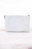 Izzy Dusty Blue Crossbody - Whiskey Skies