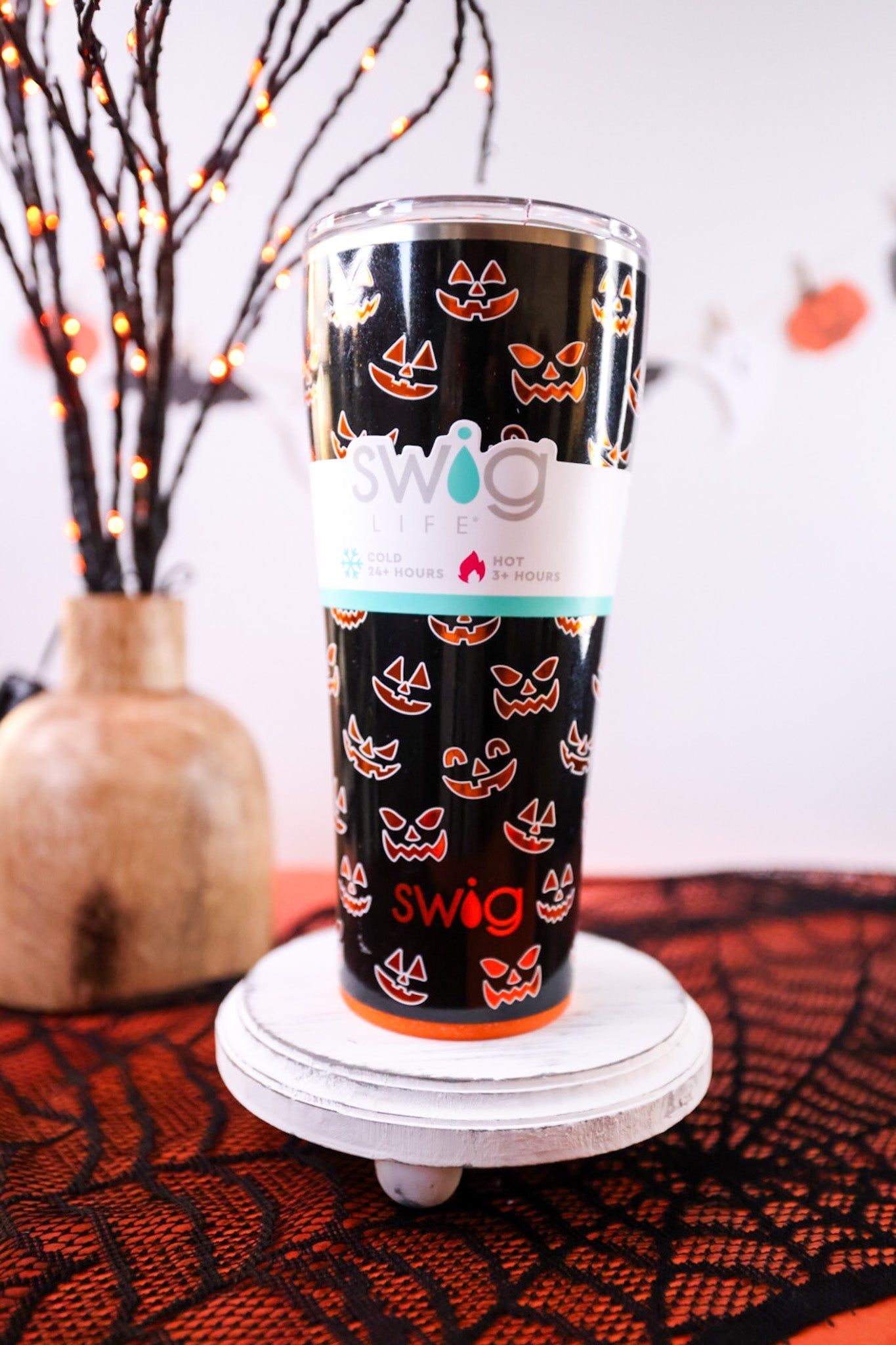 Jeepers Creepers 32OZ Tumbler Whiskey Skies