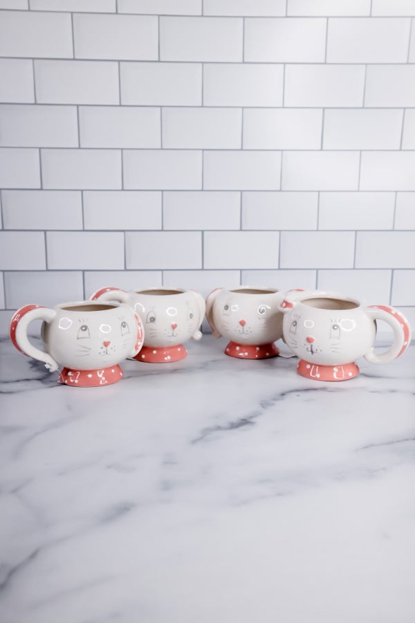 Johanna Parker Easter Dottie 10oz Tea Cups (4 Styles) *Final Sale* - Whiskey Skies