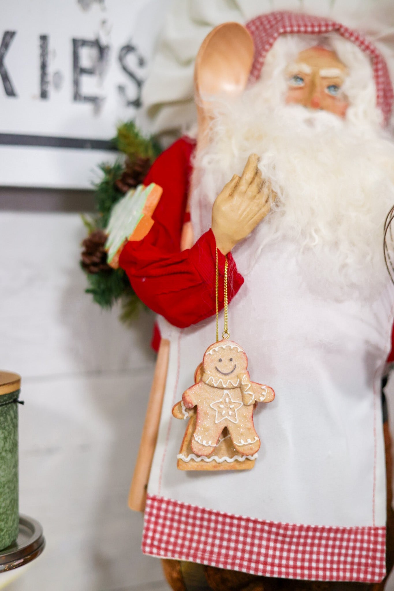 Jolly St. Nick Chef Santa Statue - Whiskey Skies