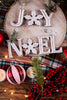 Joy & Noel Christmas Ornaments (Set Of Two) - Whiskey Skies