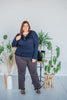 Judy Blue Brown Frayed Hem 90's Straight Jeans